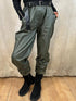 Belted PU Leather Magic Trousers